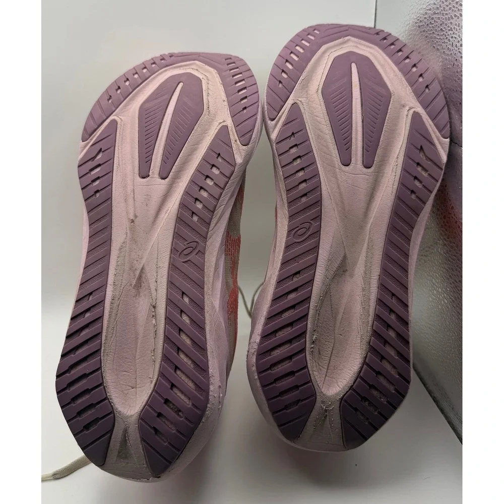 Asics Novablast 4 Running Shoes Womens 10.5 Pink 1012B765 Good FF Blast Plus Eco